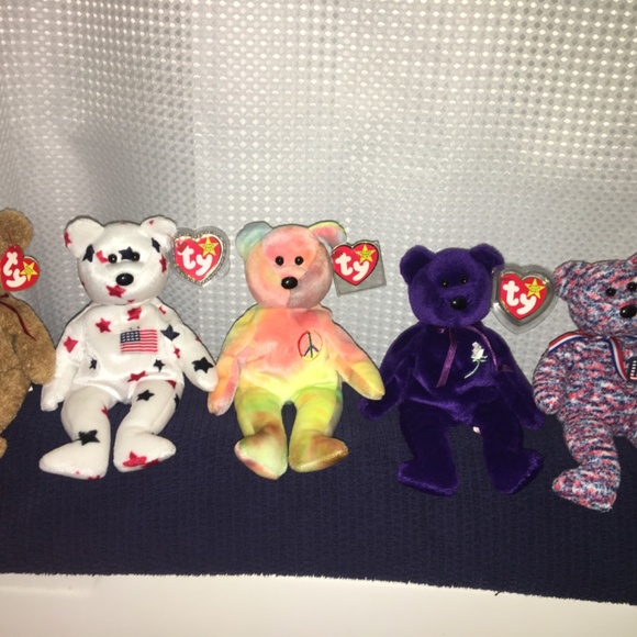 TY. Bennie Babies Lot (48) 90,s early 00,s - Picture 7 of 8